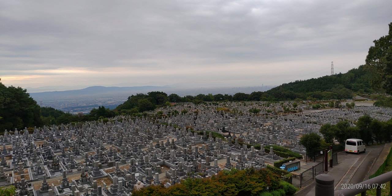 11区1番墓所～園内（南）風景