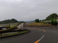 霊園北入口から園内風景