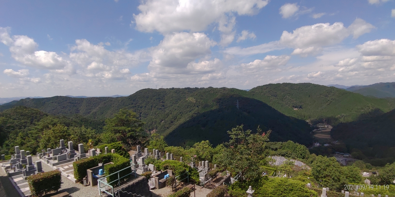 7区3番上段駐車場からの風景①