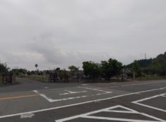 11区7番墓所から園内（南）風景