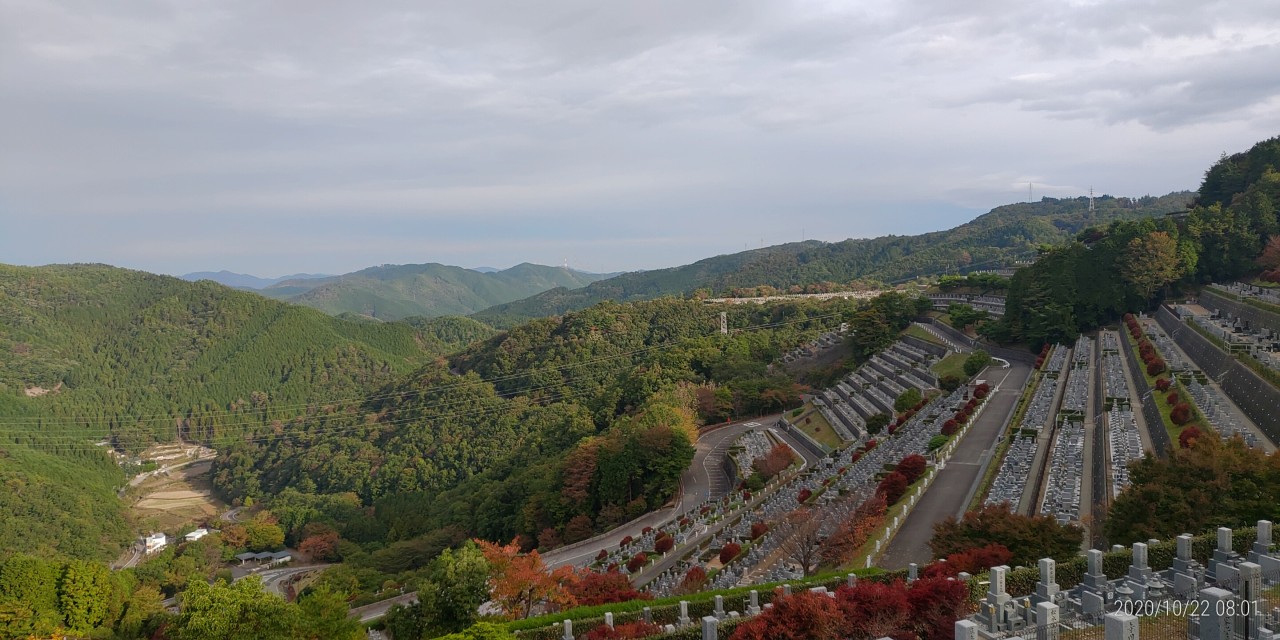 7区3番上段駐車場からの風景