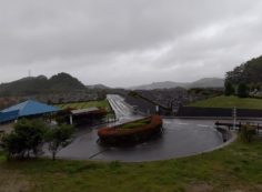 霊園北入口から園内風景