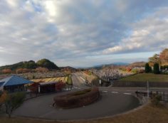 霊園北口からの風景