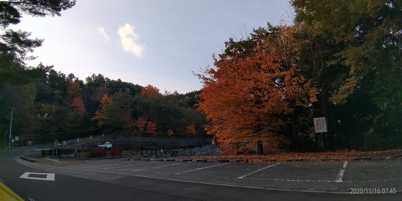 8区7番駐車場から階段墓域風景