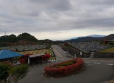 霊園北口からの風景