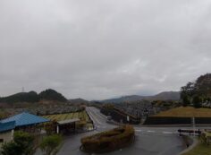 霊園北口からの園内風景