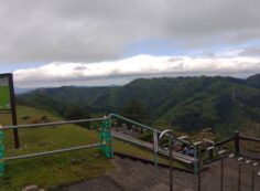 7区3番墓所上段駐車場からの風景③