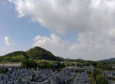 11区7番墓所から（南西向き）風景