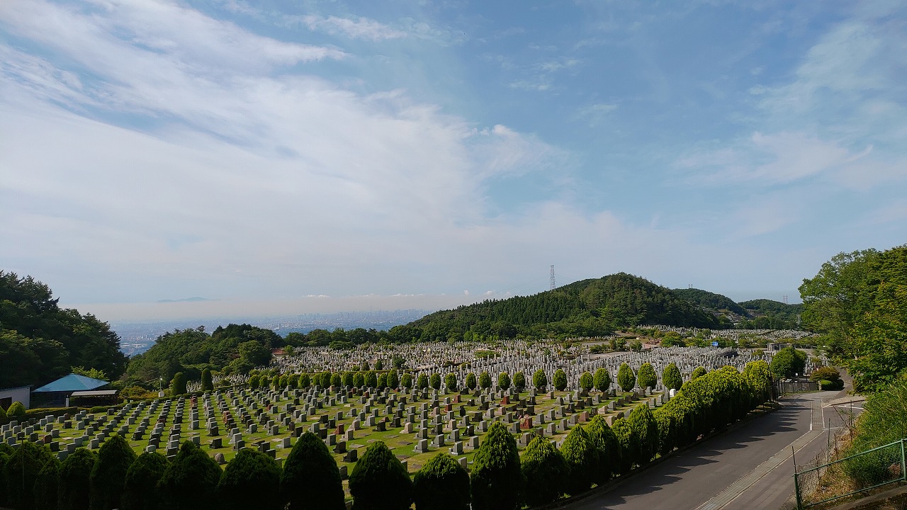 11区2番芝生墓所風景