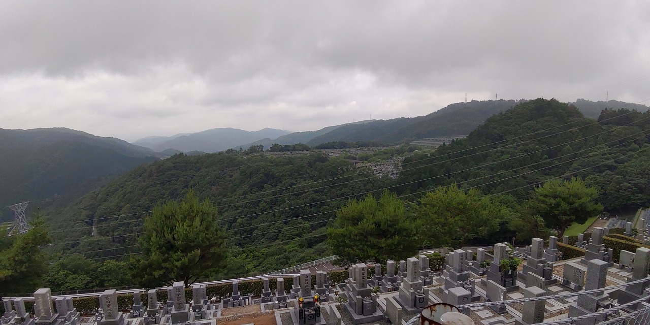 8区4/5番枝道から（北方向）風景