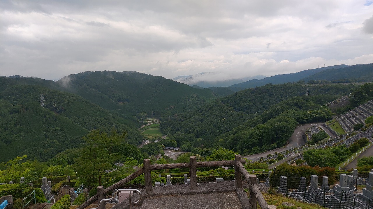 7区3番上段駐車場からの風景②