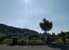 バス通り（東向）1区4/6番墓所風景　