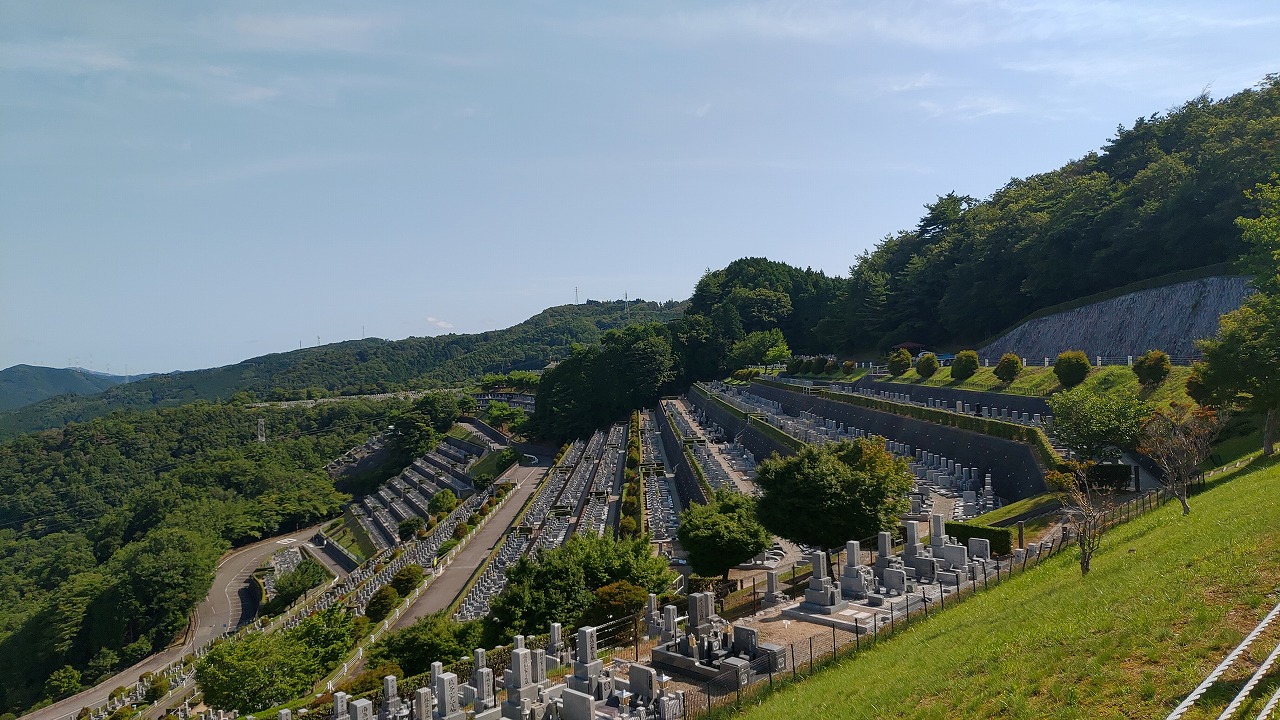 7区3番上段駐車場からの風景①