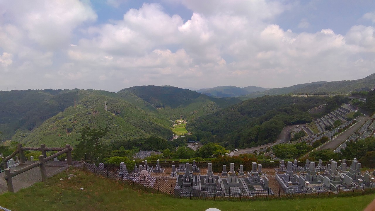 7区3番上段駐車場からの風景②