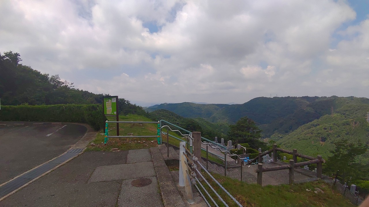 7区3番上段駐車場からの風景③