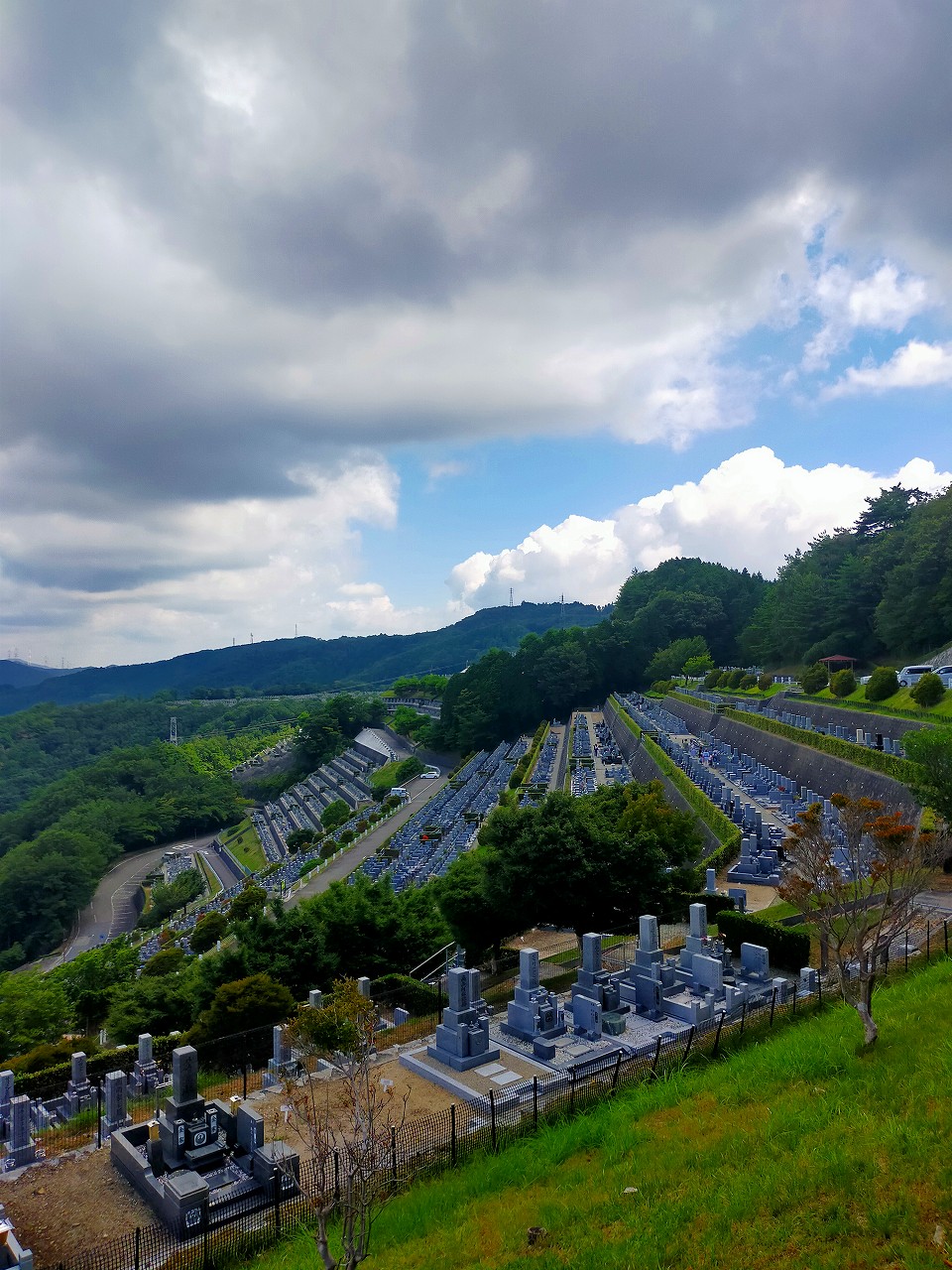 7区3番上段駐車場からの風景①