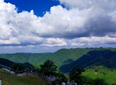 7区3番上段駐車場からの風景③