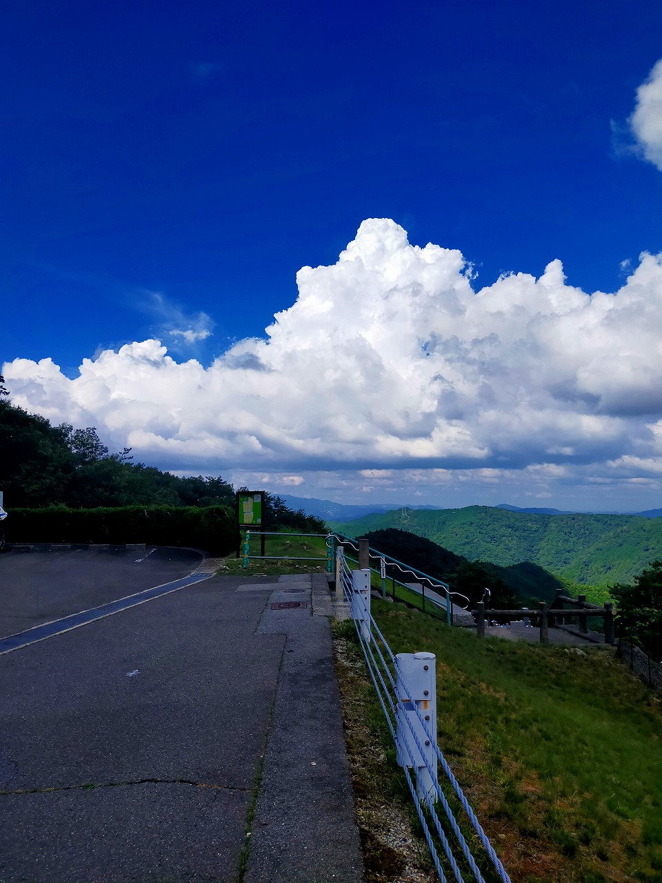 7区3番上段駐車場からの風景④