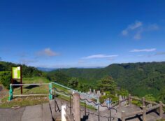 7区3番墓所上段駐車場から風景③