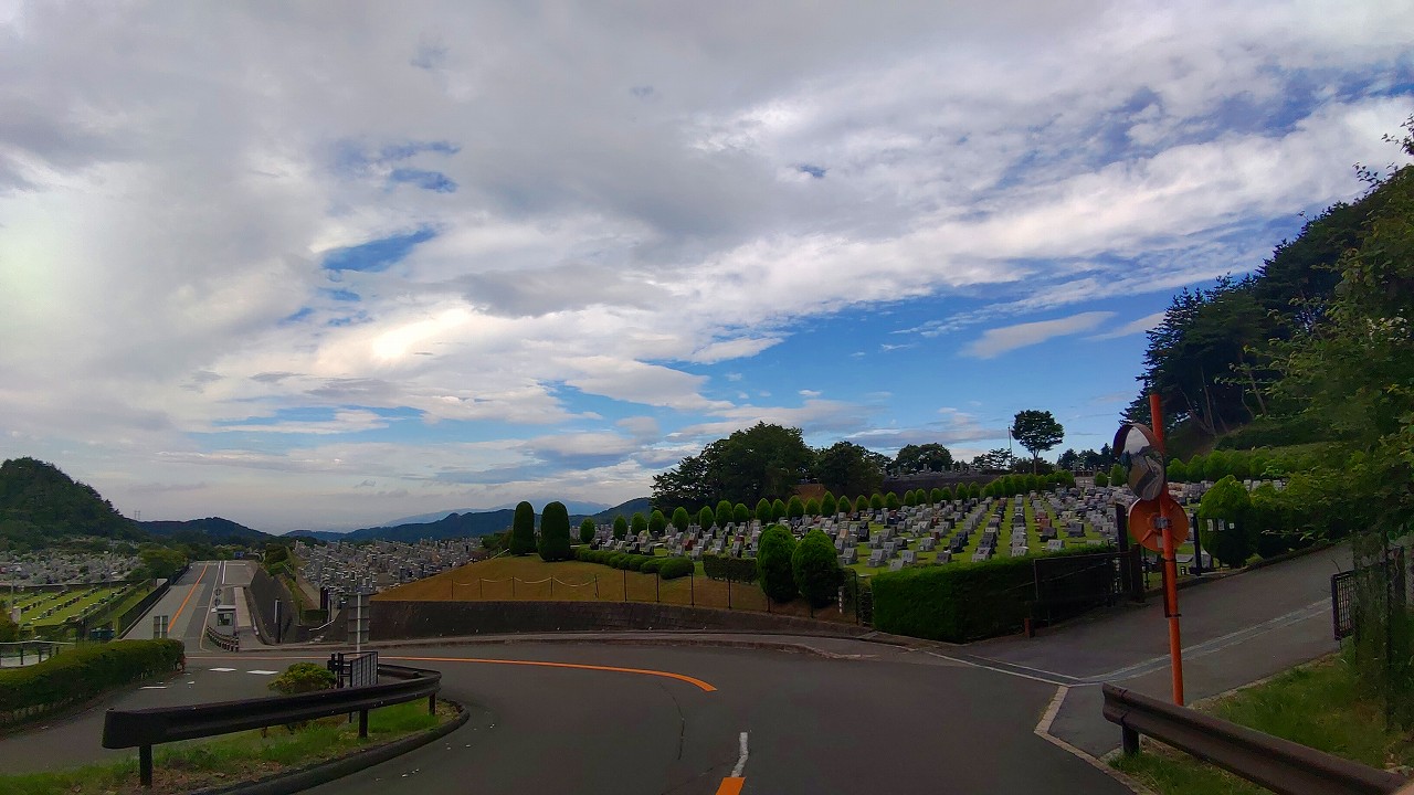 北入り口からの風景