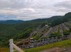 7区3番上段駐車場からの風景