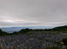 11区1番墓所から’（南向き）風景