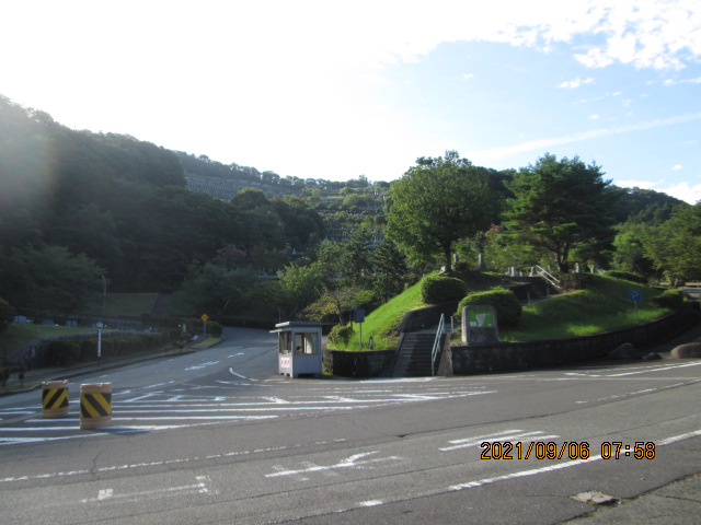 5区バス停からの風景