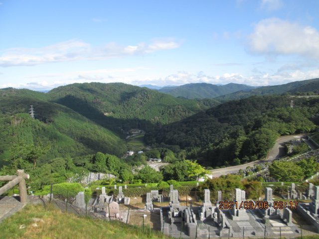 7区3番上段駐車場からの風景②