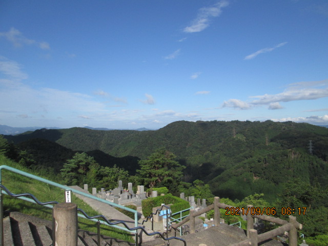 7区3番上段駐車場からの風景③