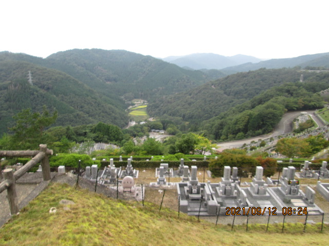 7区3番上段駐車場からの風景②