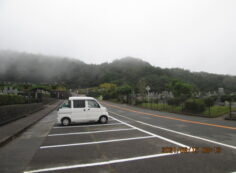 バス通り（北東向き）北口バス停方向