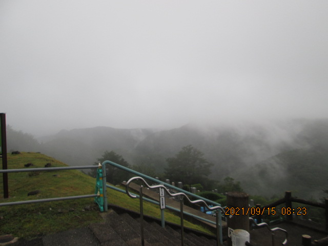 7区3番墓所上段駐車場からの風景③