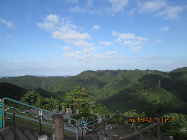 7区3番上段駐車場からの風景③