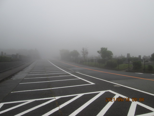 バス通り（北東向き）北口バス停方向