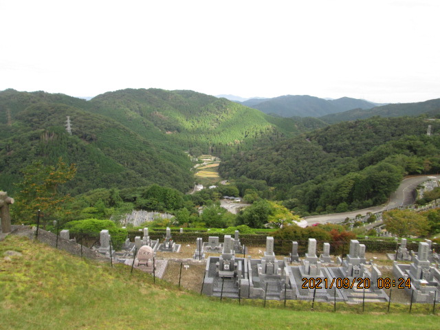 7区3番上段駐車場からの風景②