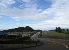 霊園北入り口から園内風景