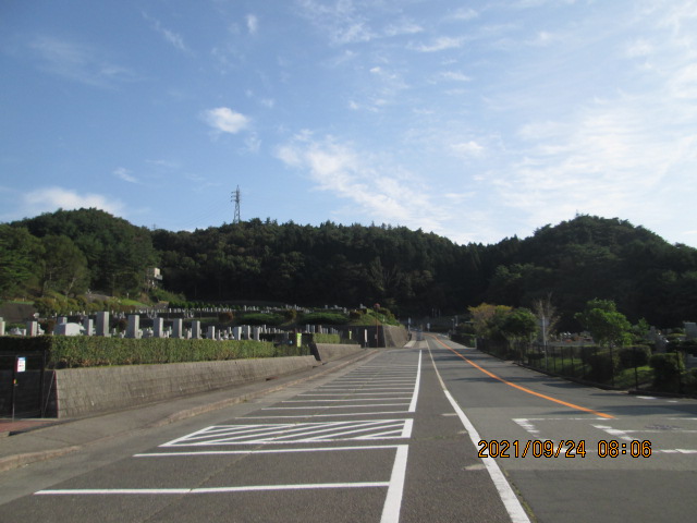 バス通り（東北向）北口バス停風景