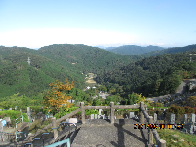 7区3番上段駐車場からの風景②