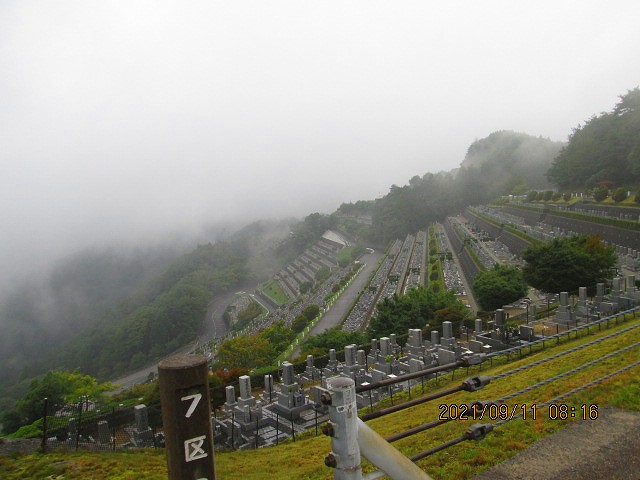 7区3番上段駐車場からの風景①