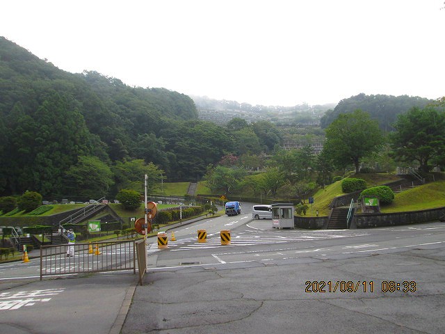 5区バス停からの風景