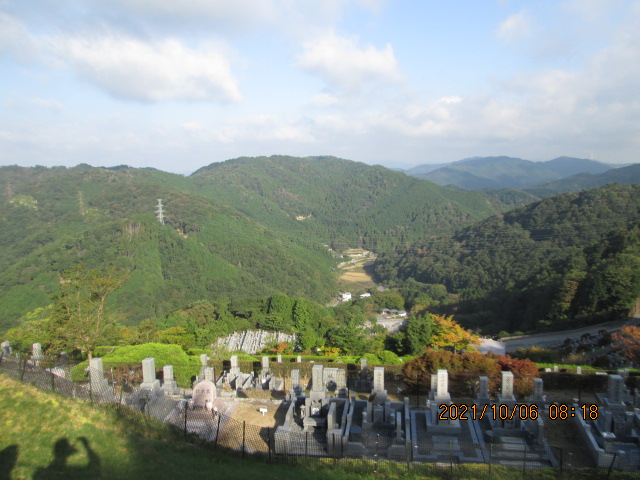 7区3番上段駐車場からの風景②