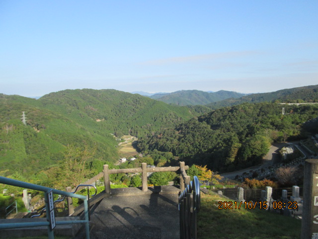 7区3番上段駐車場からの風景②