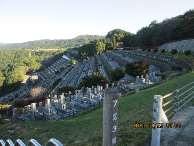 7区3番上段駐車場からの風景①