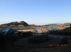 霊園北入り口から風景　