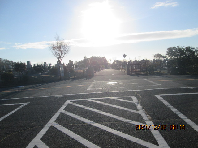 バス通り（東向き）1区4/6番墓所