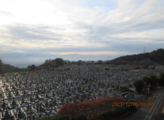 11区1番墓所から（南）風景