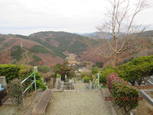 7区3番墓所からの風景