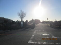 バス通り（東向）1区4/6番墓所入口