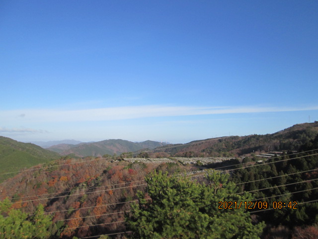 8区4番枝道駐車場からの風景