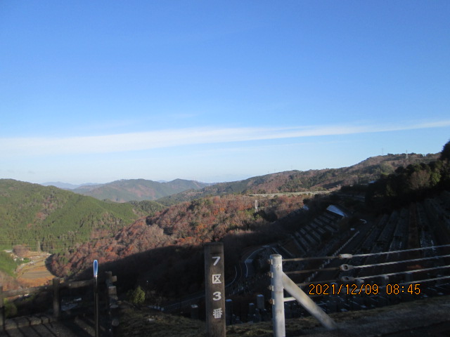 7区3番上段駐車場からの風景